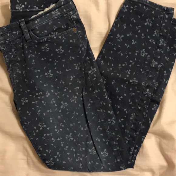 Current/Elliot The Stiletto Lake Ditsy Jeans sz 28 - Picture 3 of 6